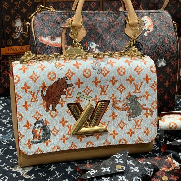 ❌NFS❌Louis Vuitton Catogram Ivory Twist MM bag - Picture 3 of 16